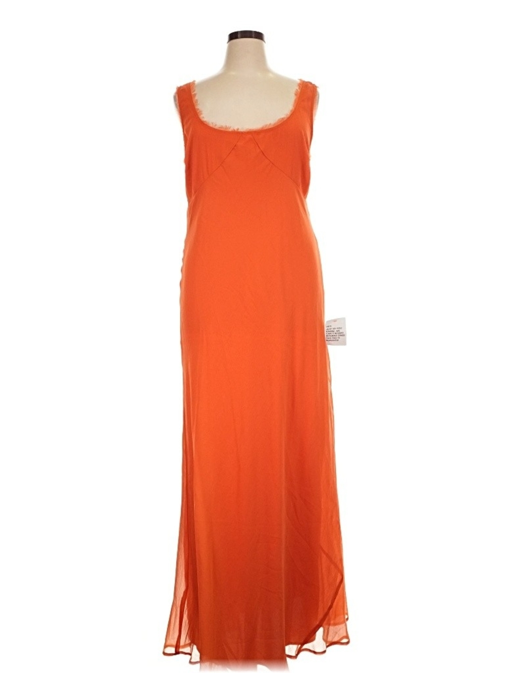 NWT ASOS Tomato Red Sleeveless Maxi Dress Size 14